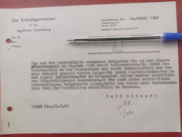 Lettre, Luxembourg 1942 - 1940-1944 German Occupation