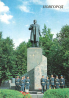 RUSSIE -  Novgorod - Monument De V. I. Lénine - Colorisé - Carte Postale - Russia