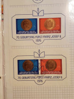 1976 Sonderblock Zum 70. Geburtstag Von Fürst Franz Josef II. Postfrisch Und Ersttagsstempel - Covers & Documents