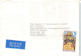 MAURITIUS - AIR MAIL PORT LOUIS - STUTTGART/DE / 664 - Maurice (1968-...)