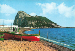 GIBRALTAR - Vue Sur Le Rocher De Gibraltar Depuis La Plage - Colorisé - Carte Postale - Gibilterra