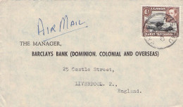 KENY/TANGANYIKA/UGANDA - AIRMAIL 1953 - LIVERPOOL*GB / 667 - Kenya, Oeganda & Tanganyika