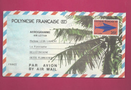 Aérogramme De 1982 Pour La France - YT N° 4 - Aérogrammes