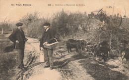 Au Pays Basque * N°213 * Chevrier Et Marchand De Beurre * Troupe Chèvres Lait Milk Métier - Autres & Non Classés