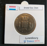 Luxembourg 10 Francs 1974 - Luxembourg