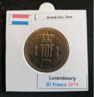 Luxembourg 10 Francs 1974 - Luxembourg