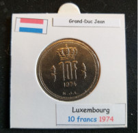 Luxembourg 10 Francs 1974 - Luxembourg