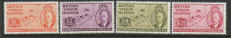 Virgin Islands 1951 Restoration Of Legislative Council Set Of 4, Hinged Mint, SG 132/5 (WI) - British Virgin Islands