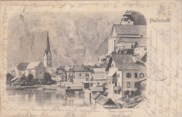 E110) HALLSTATT - HALLSTADT - Tolle Sehr Alte Variante 1901 Nach Reichenberg Stadt - Hallstatt