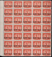 KOUANG TCHEOU Bloc De 35 Timbres-poste N°107** Neufs Sans Charnière TB Cote : 52€50 - Unused Stamps