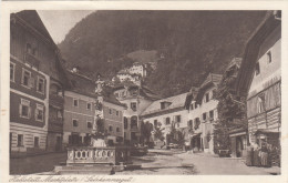 E114) HALLSTATT - Marktplatz Salzkammergut - 1924 - Hallstatt