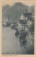 E115) HALLSTATT - Salzkammergut - Sehr Alte Kupferdruck Karte Monopol - Hallstatt