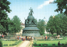 RUSSIE - Novogorod - Monument Du Millénaire De La Russie - Colorisé -  Carte Postale - Russie