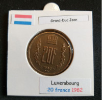 Luxembourg 20 Francs 1982 - Luxembourg