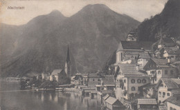 E120) HALLSTATT - Häuser Am See Mit Blick Auf Kirche 1906 - Hallstatt