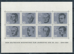 Bund Block 3 ** 5 Stück Mi. 40,- - 1959-1980