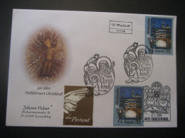 Österreich- Christkindl 26.11.2004, FDC Sonderbeleg Mit Zusatzmarke Und 6.1.2005 - Briefe U. Dokumente