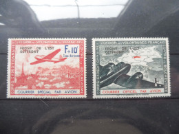 Legion Des Volontaires 4/5 Mnh Neuf Sans Gomme Zonder Gom France Parfait Perfect Surcharge Front De L'est Ostfront - Poste Aérienne Militaire