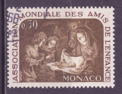 Monaco 1966 Y&T N°688 - Michel N°823 (o) - 30c Association Des Amis De L'enfance - Usati
