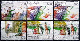 Denmark 2012 Fairy Tale H.C. Andersen  Minr..1701-1704A  -1703-04C  (O)  ( Lot B 2292 ) - Gebruikt