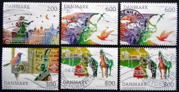 Denmark 2012 Fairy Tale H.C. Andersen  Minr..1701-1704A  -1703-04C  (O)  ( Lot B 2292 ) - Used Stamps