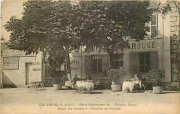 LE PECQ Hôtel Restaurant Du "Poisson Rouge" Route Des Grottes - Le Pecq