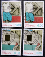 Denmark 2011 CAMPING MiNr.1640-41A + B (O)   ( Lot  B 2296 ) - Oblitérés