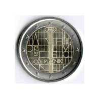 SLOVENIE - 2 EURO 2022 - 150 ANS DE LA NAISSANCE DE L'ARCHITECTE JOZE PLECNIK - SPL - Slovenië