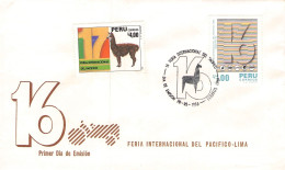 PERÚ - FDC 20-5-1986 FERIA Mi #1323 / 675 - Peru