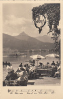 E136) ST. WOLFGANG Am Wolfgangsee - Gastgarten - Blick Auf Schiff Etc. ALT ! - St. Wolfgang