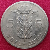 Monnaie Belgique - 1963 - 5 Francs - Type Cérès En Français - 5 Francs