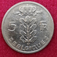 Monnaie Belgique - 1965 - 5 Francs - Type Cérès En Français - 5 Francs