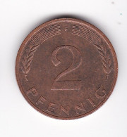 Une Pièce Monnaie  Allemagne  2  Pfennig  Année 1979  Frappe  F - 2 Pfennig