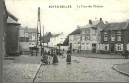 PONT-A-CELLES « La Place Des FICHAUX» (1913) - Pont-à-Celles