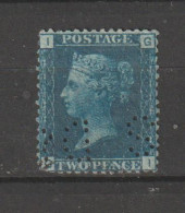 2 P Perforé - Used Stamps