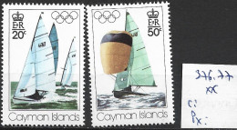 CAÏMANES 376-77 ** Côte 2.50 € - Cayman Islands