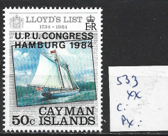 CAÏMANES 533 ** Côte 2 € - Cayman Islands