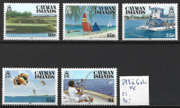 CAÏMANES 598 à 602 ** Côte 20 € - Cayman Islands