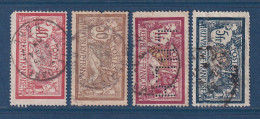 France - YT N° 119 à 123 - Oblitéré - Non Complète - 1900 - Used Stamps