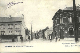 SOUVRET « Route De Trazegnies » - Ed. Louis Chevalier (1914) - Courcelles