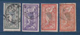 France - YT N° 143 à 145 - Oblitéré - 1907 - Used Stamps