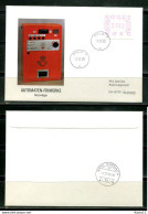 A53716)Norwegen ATM 2 FDC - Automaatzegels [ATM]