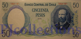 CHILE 50 PESOS 1981 PICK 151b UNC - Cile