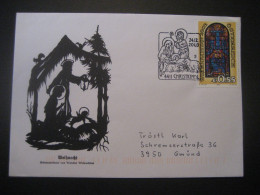 Österreich- Christkindl 24.12.2003, Sonderbeleg Mit Scherenschnitt - Lettres & Documents