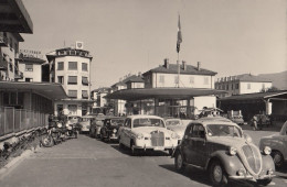 Chiasso - Confine Italo-Svizzero , Border Crossing Grenze , Mercedes Ponton Fiat Topolino - Chiasso