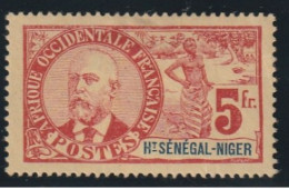 Haut Sénégal Et Niger N° 17 Neuf Sans Gomme Avec Un Petit Pli D'angle - Unused Stamps