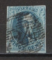 Belgique 1849 à 1861 : Timbres Yvert & Tellier N° 4 - 7 Ou 11 à étudier Et Oblitérés (*) - 1849-1850 Medallones (3/5)