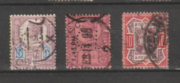 Centenaire  3 Perforés - Used Stamps
