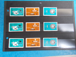 TURQUIE   -  CEPT   N° 2246 / 2248   En Lot De 3 Series  Année 1979   Neuf XX ( Voir Photo ) - 1979