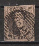 Belgique 1849 à 1861 : Timbres Yvert & Tellier N° 3 - 6 Ou 9 à étudier Et Oblitérés (*) - 1849-1850 Medallions (3/5)